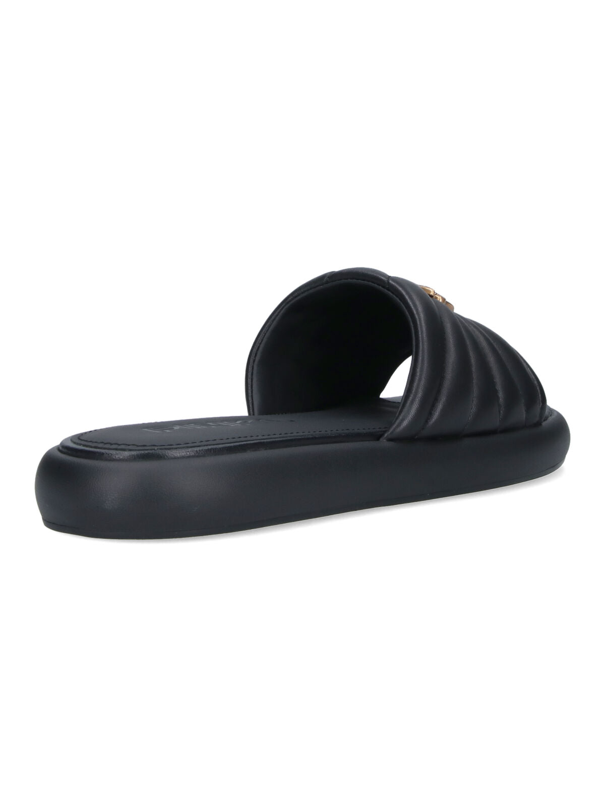 Pinko Sandals Black Upper: Ovis Aries
