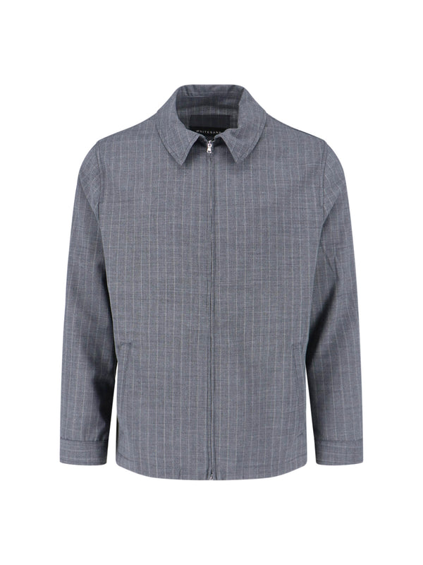White Sand 54% Polyester jacket in gray