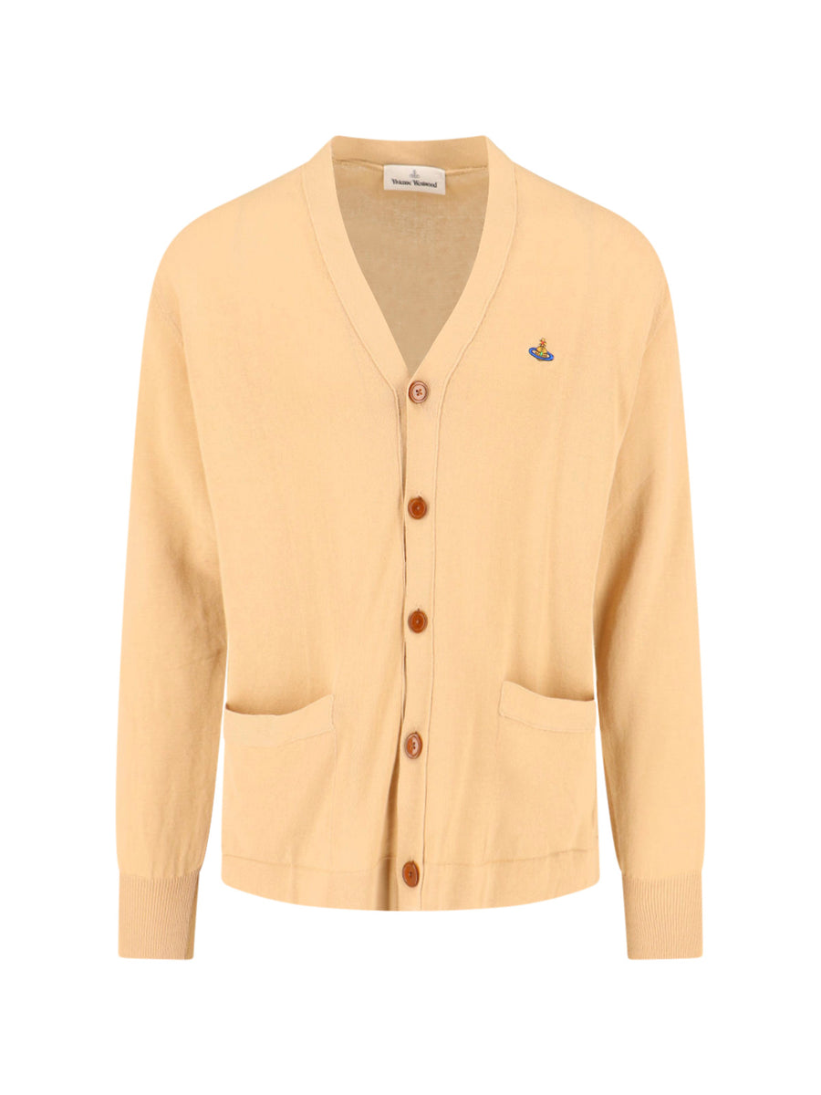 Vivienne Westwood 100% Cotton cardigan in beige
