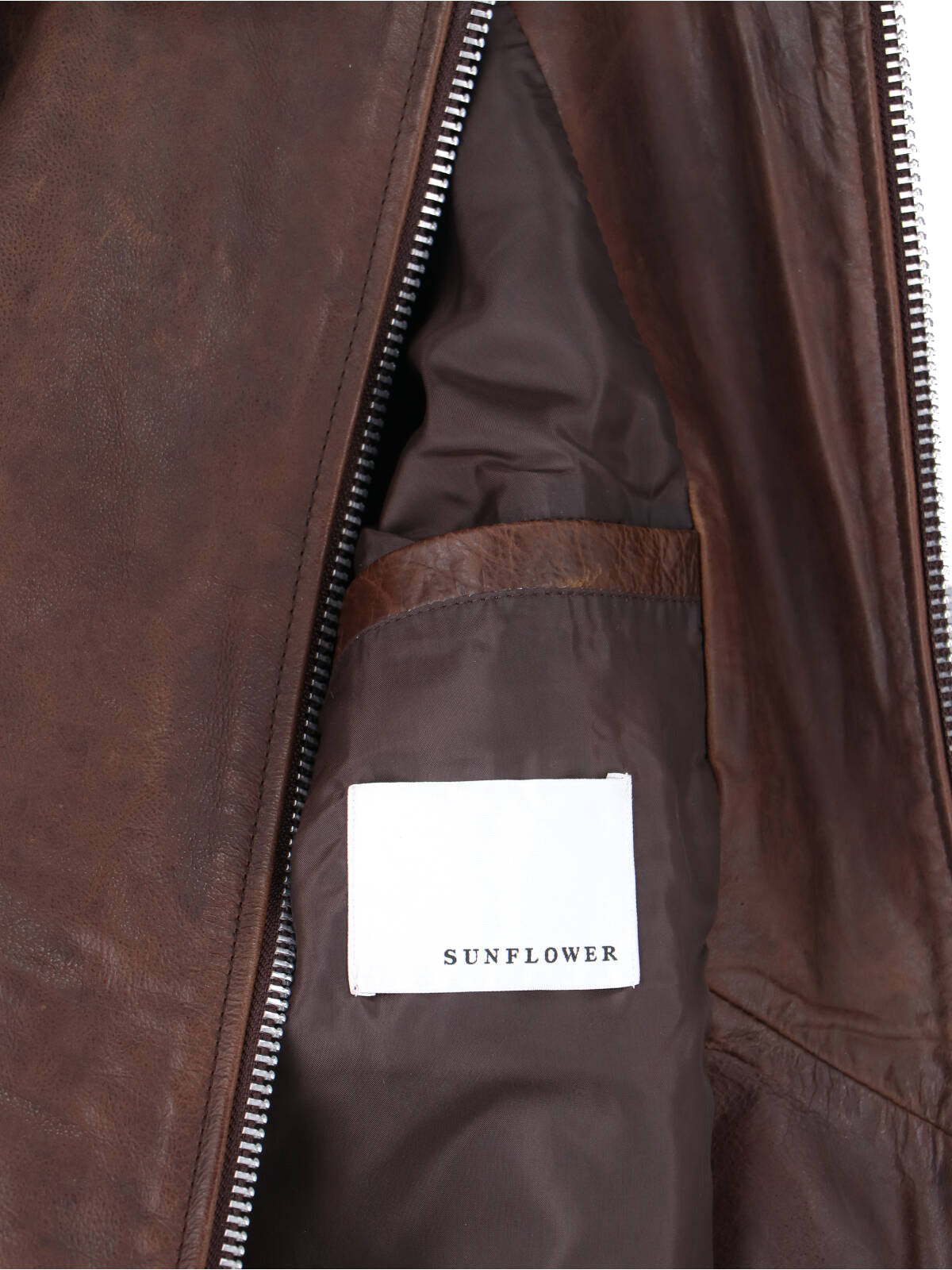 Sunflower Jackets Brown Leather