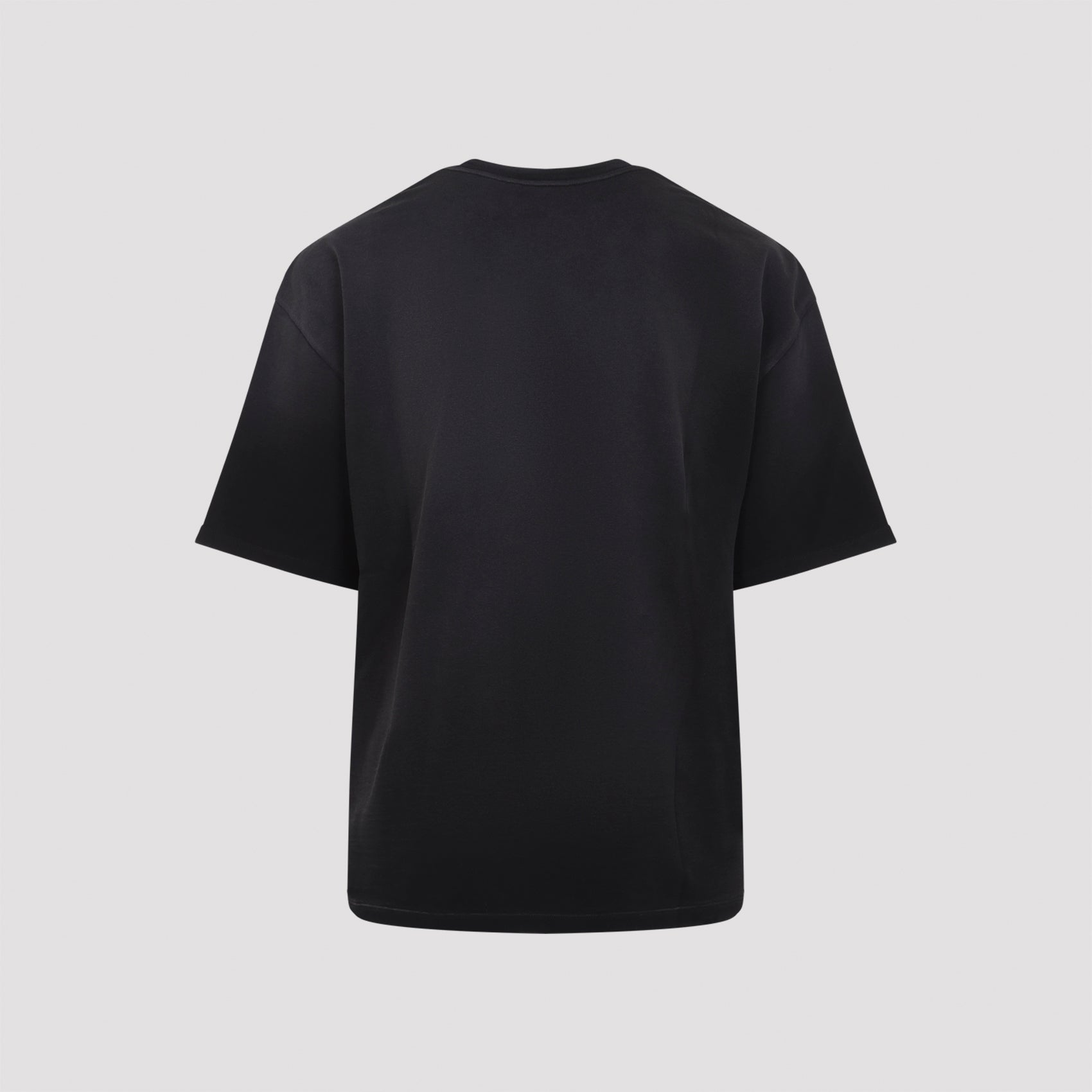 Plains Oversized Tee Black Cotton Tshirt