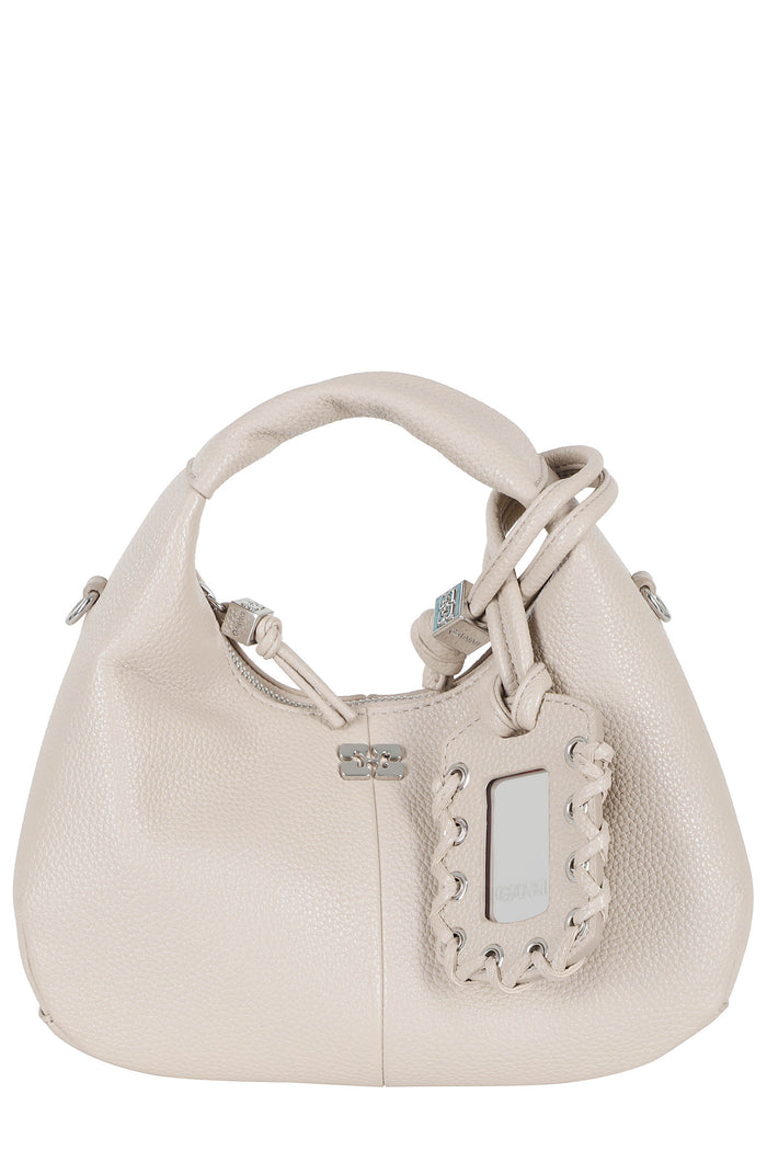 Hobo Mini Grained Nude & Neutrals Borsa