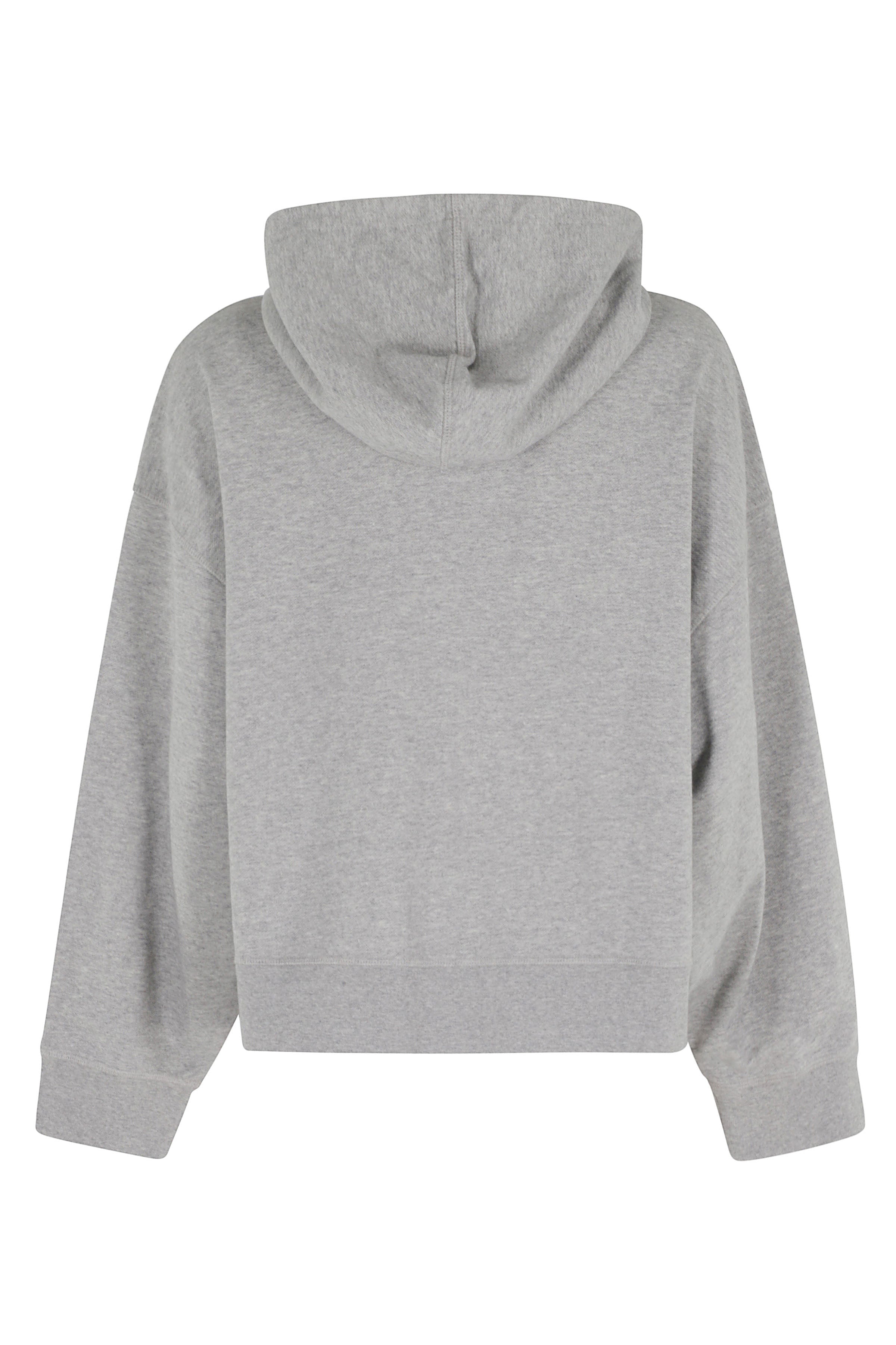 Isoli Zip Hoodie Grey Organic Cotton Felpa