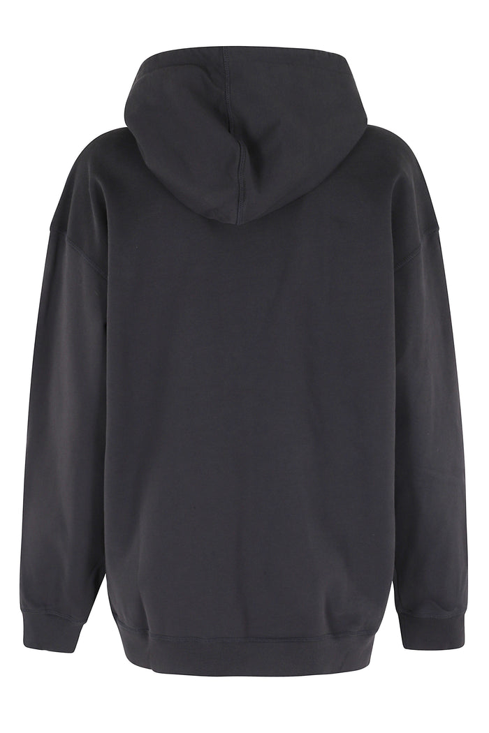 Isoli Hoodie Banana Print Grey Organic Cotton Felpa