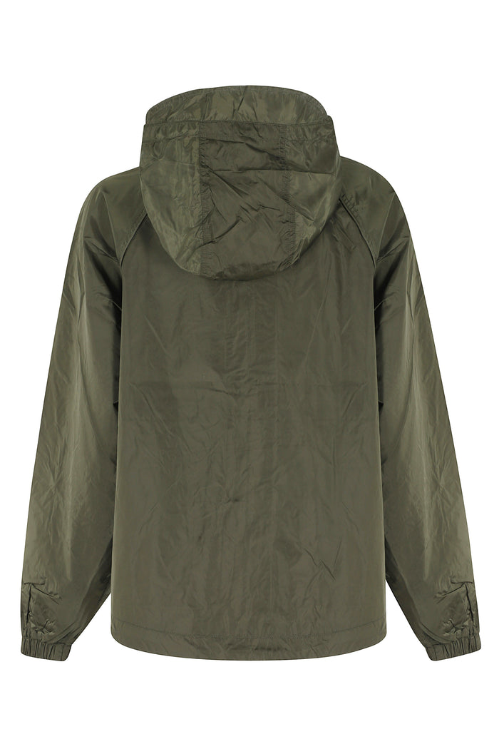 Flyweight Nylon Jacket Green Recycled Giubbotto