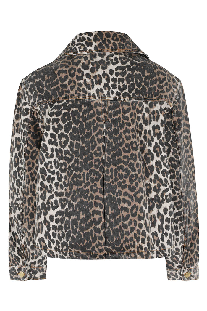 Print Denim Jacket Multicolour Organic Cotton Giubbotto