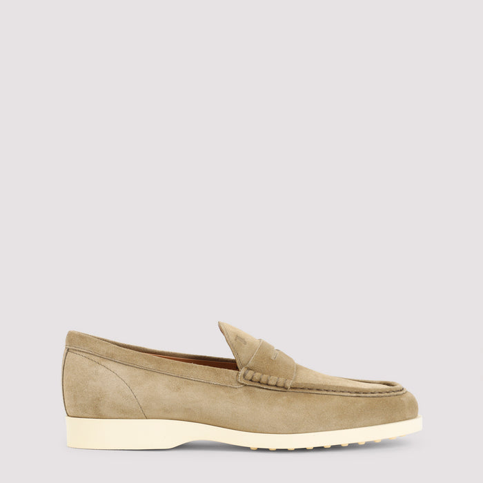 Light Loafers Nude & Neutrals Suede Rubber Shoe