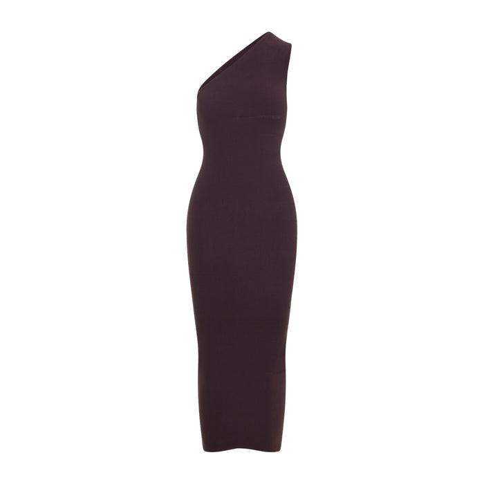 Slash Dress Red Polyamide Elastane