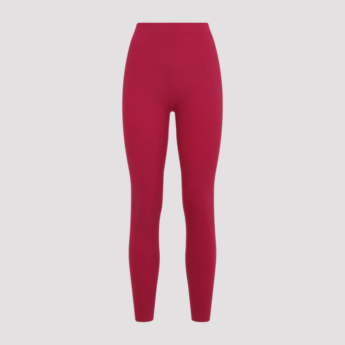 Slash Leggings Red Polyamide Elastane Pant