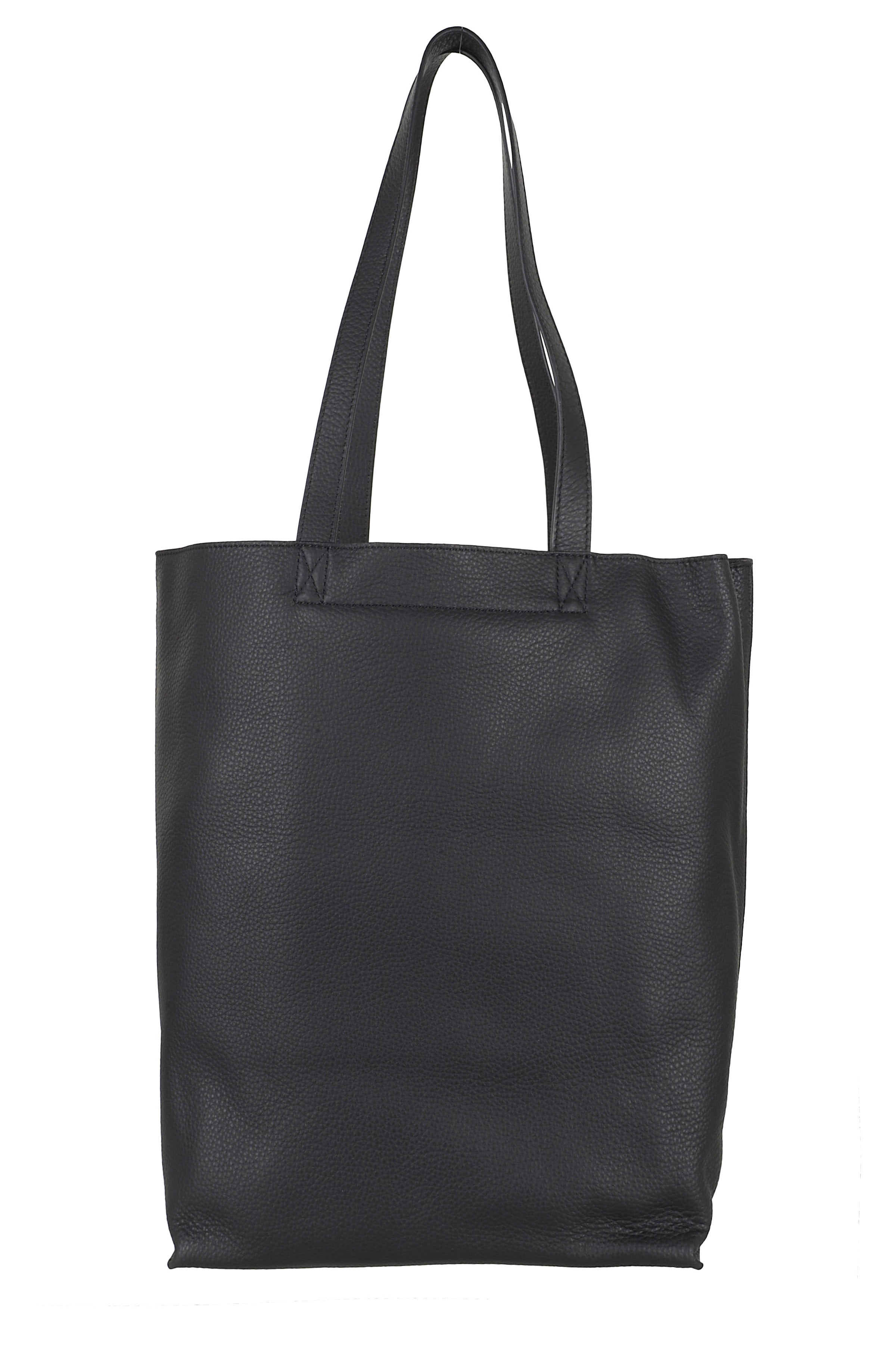 Cabas Maiko Black Pelle Bovina Borsa