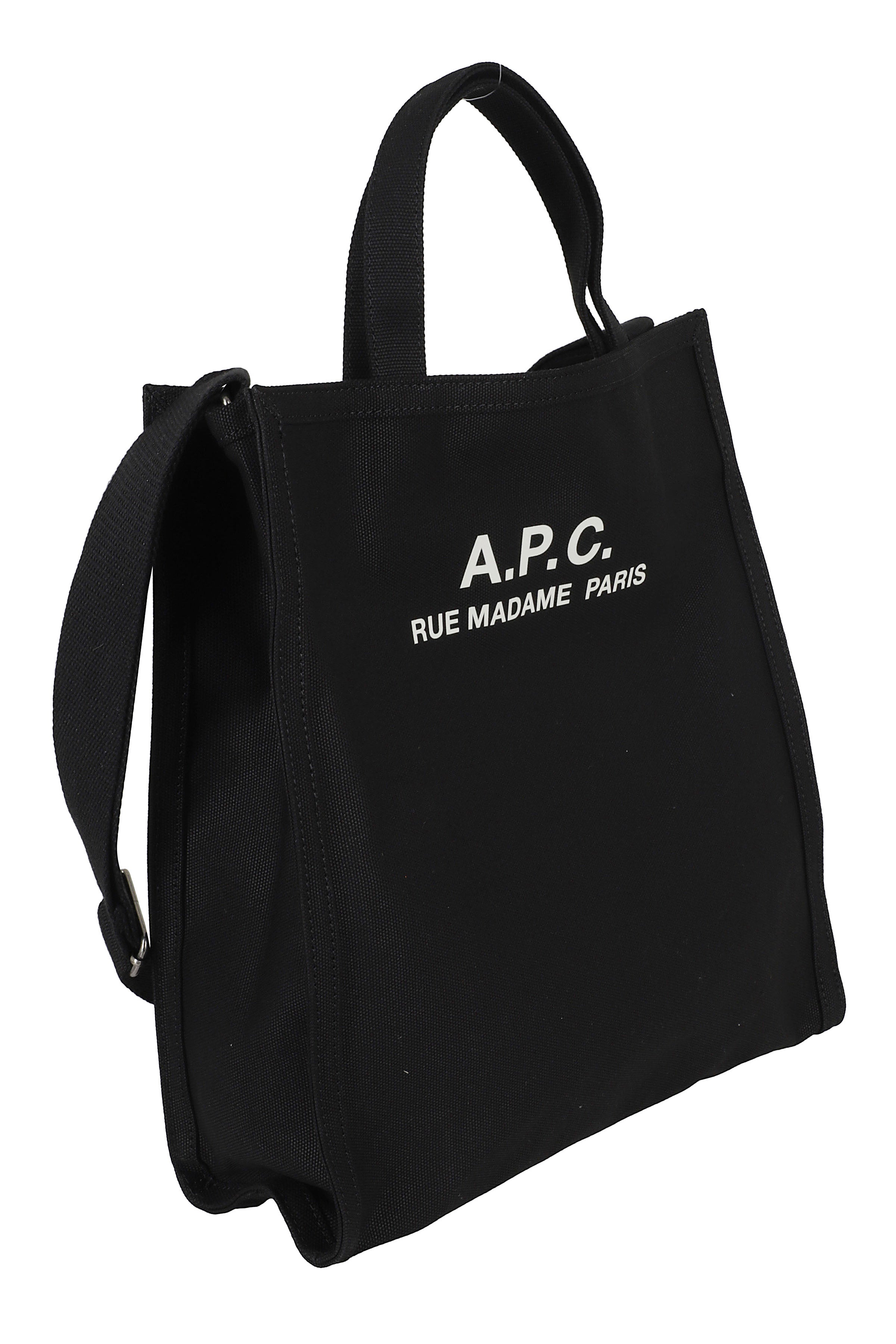 Cabas Recuperation Black Cotone Borsa