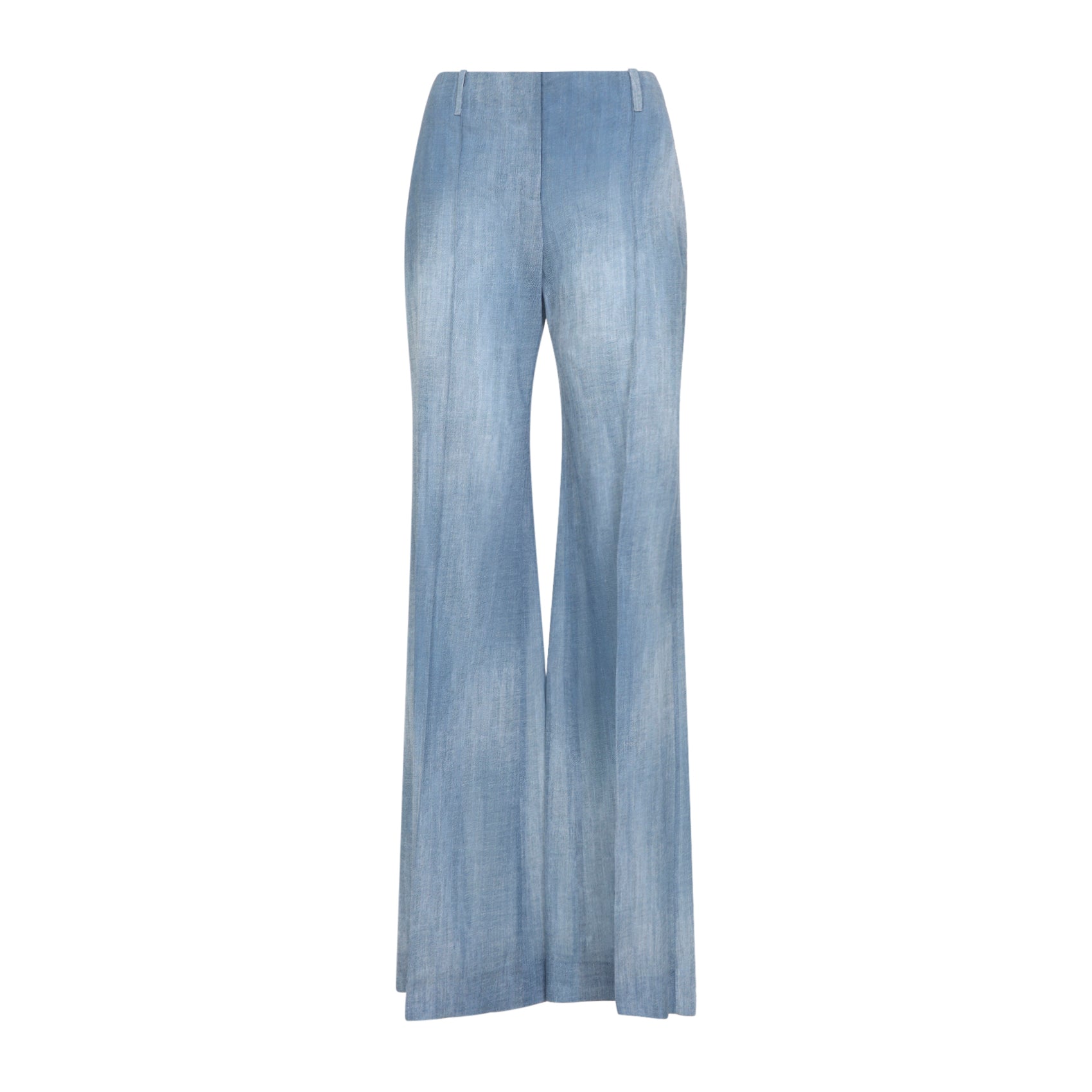 Polyester Pants Blue