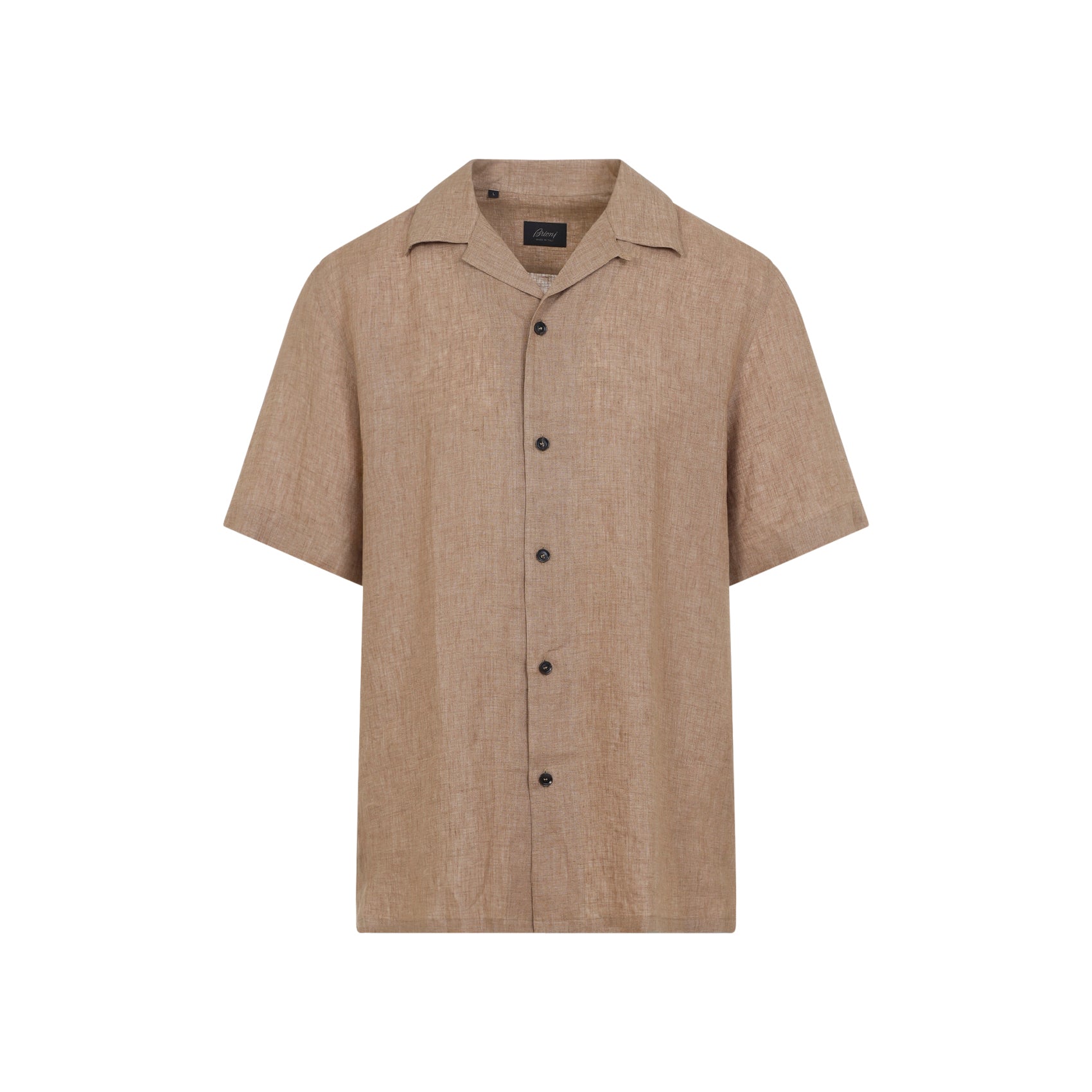 Cuban Shirt Nude & Neutrals Linen
