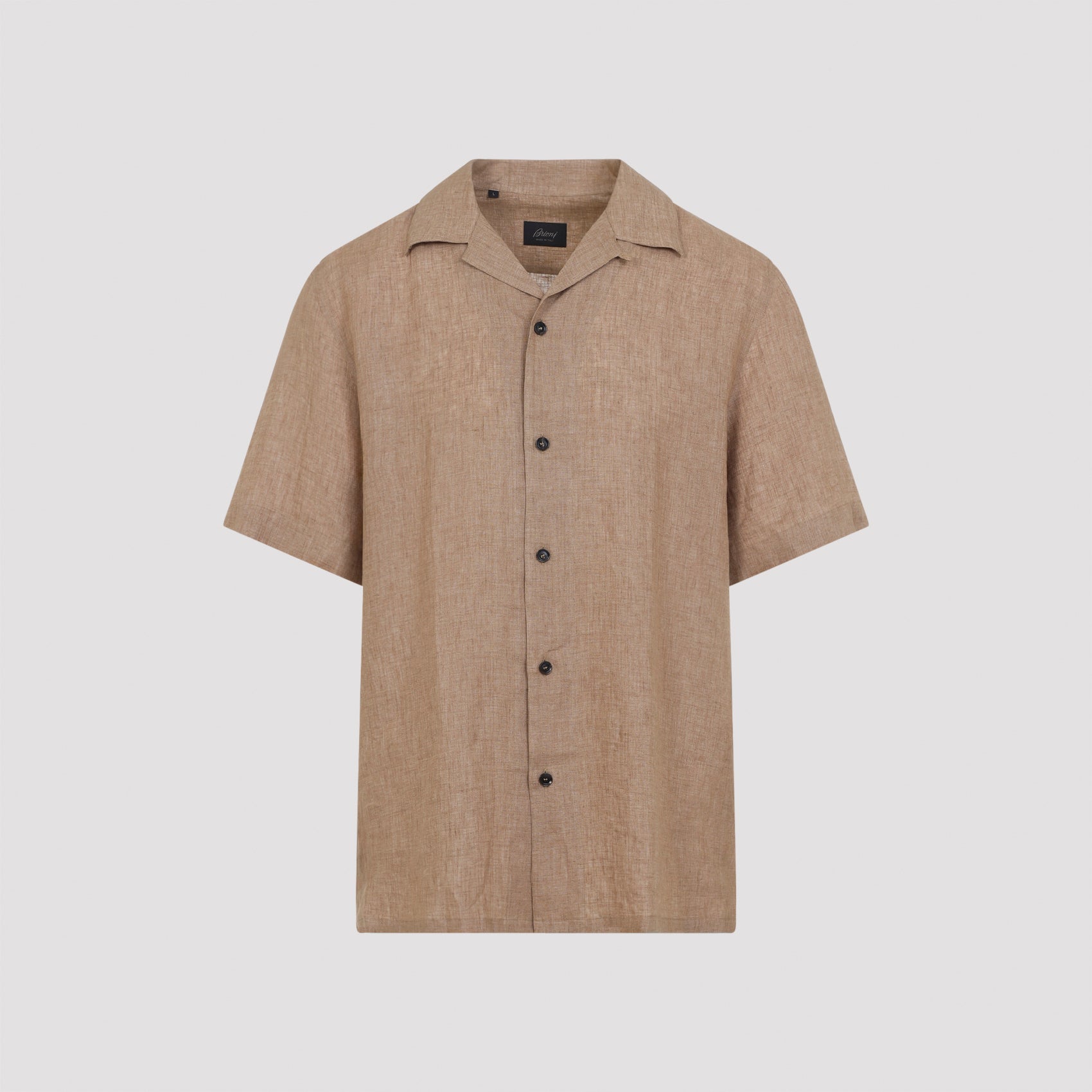 Cuban Shirt Nude & Neutrals Linen