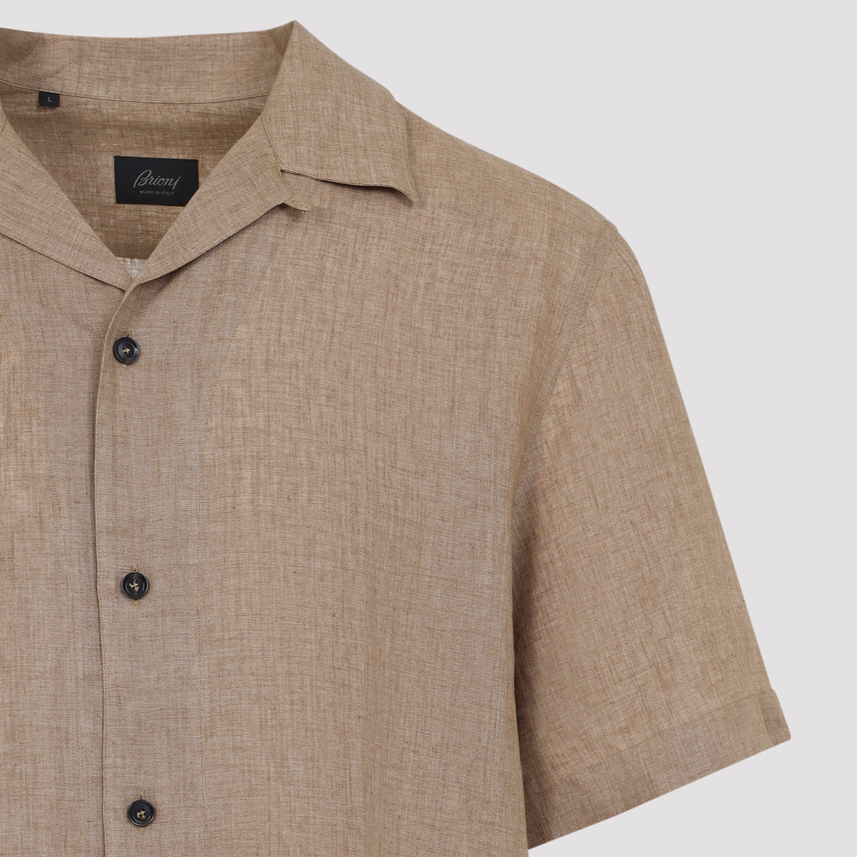 Cuban Shirt Nude & Neutrals Linen