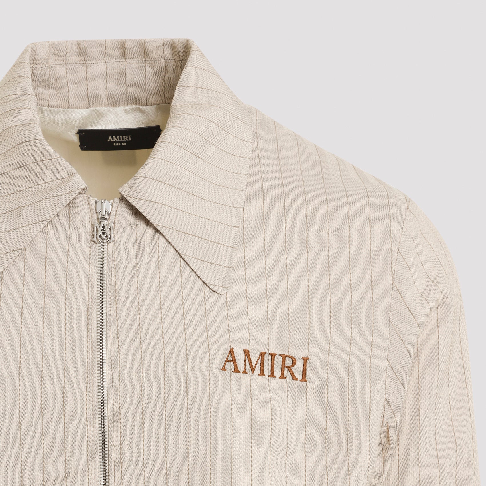 Striped Jacket Nude & Neutrals Viscose Linen