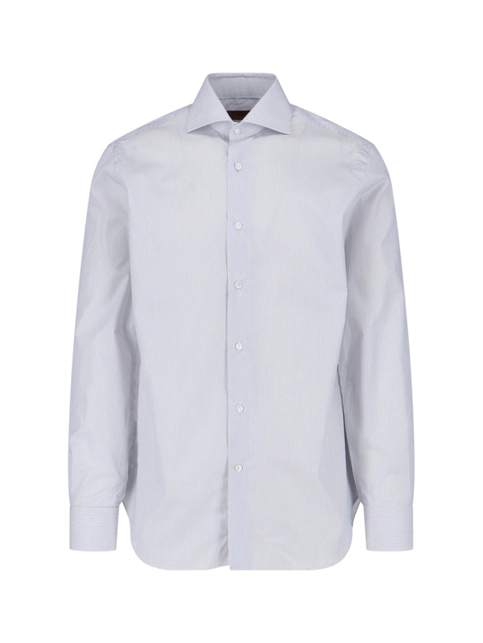 Barba Napoli Shirts White Cotton