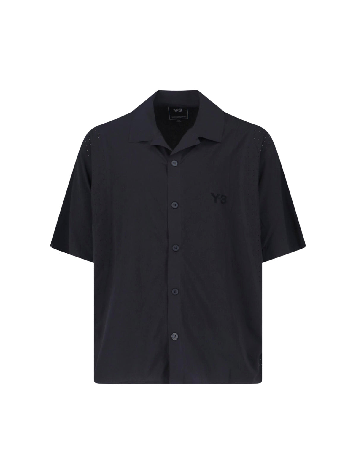 Y-3 Shirts Black Recycled Polyester