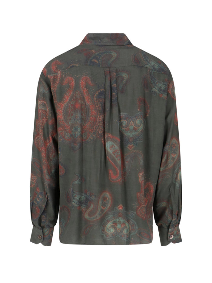 Our Legacy Shirts Green Rayon