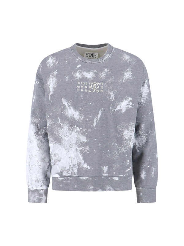 MM6 Maison Margiela 100% Cotton sweater in gray