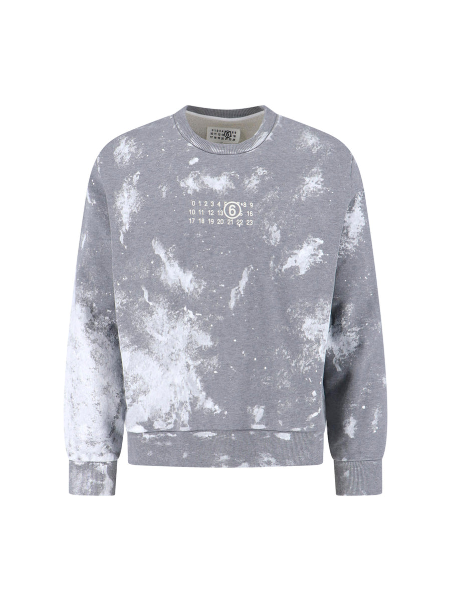 MM6 Maison Margiela 100% Cotton sweater in gray