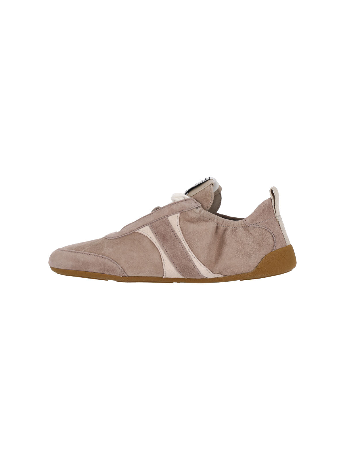 Chloè Sneakers Beige Goat Suede