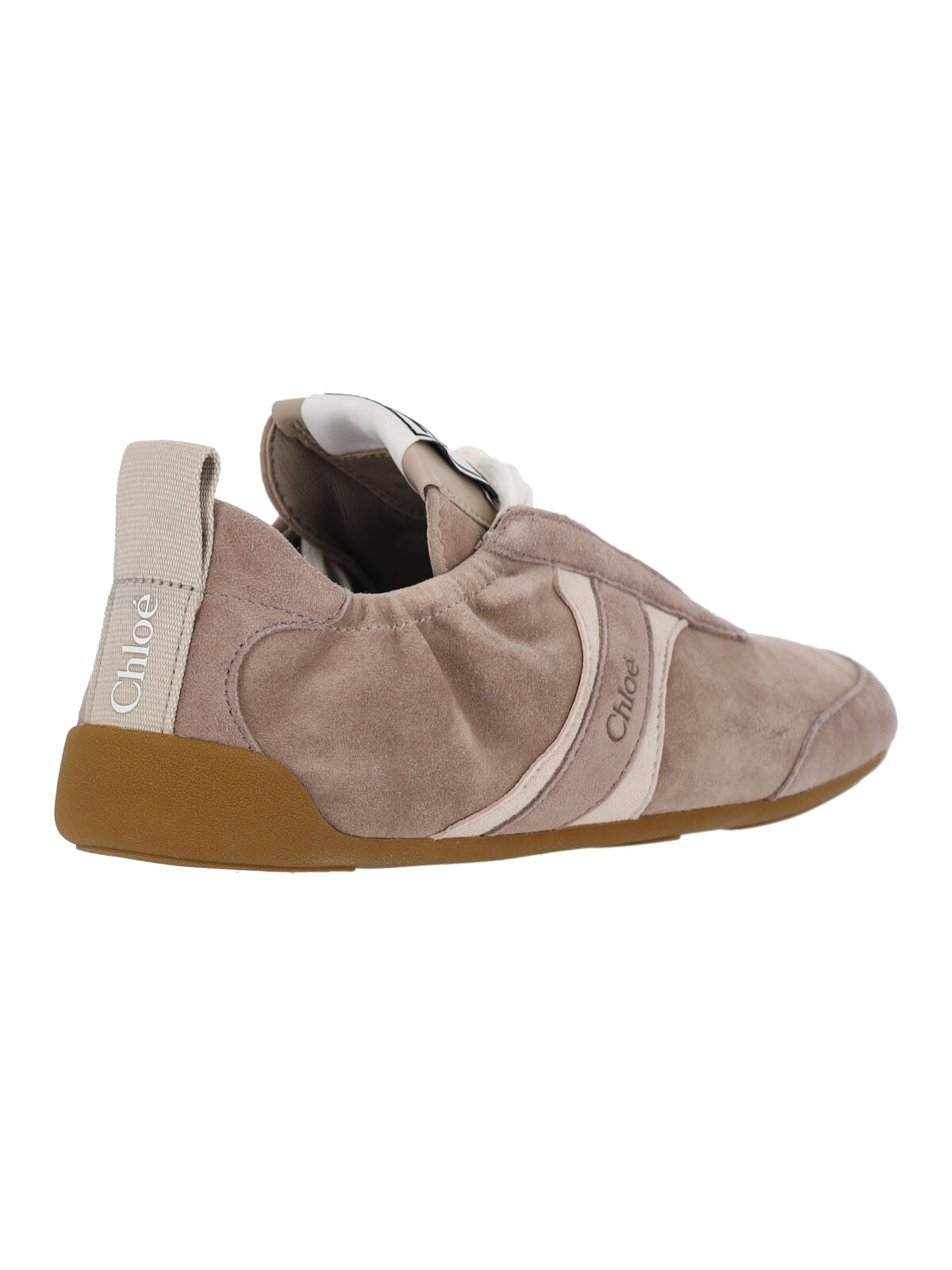 Chloè Sneakers Beige Goat Suede