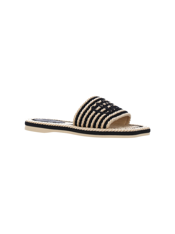 Chloè Sandals Black Upper: Cotton