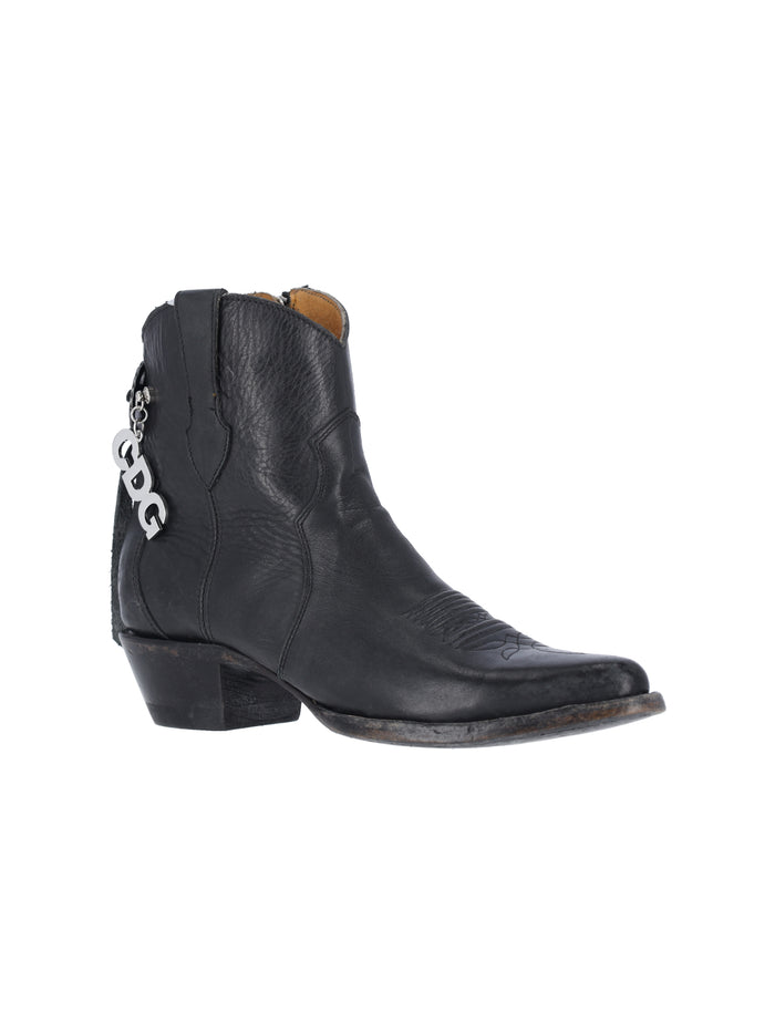 Comme des Garcons Boots Black Leather