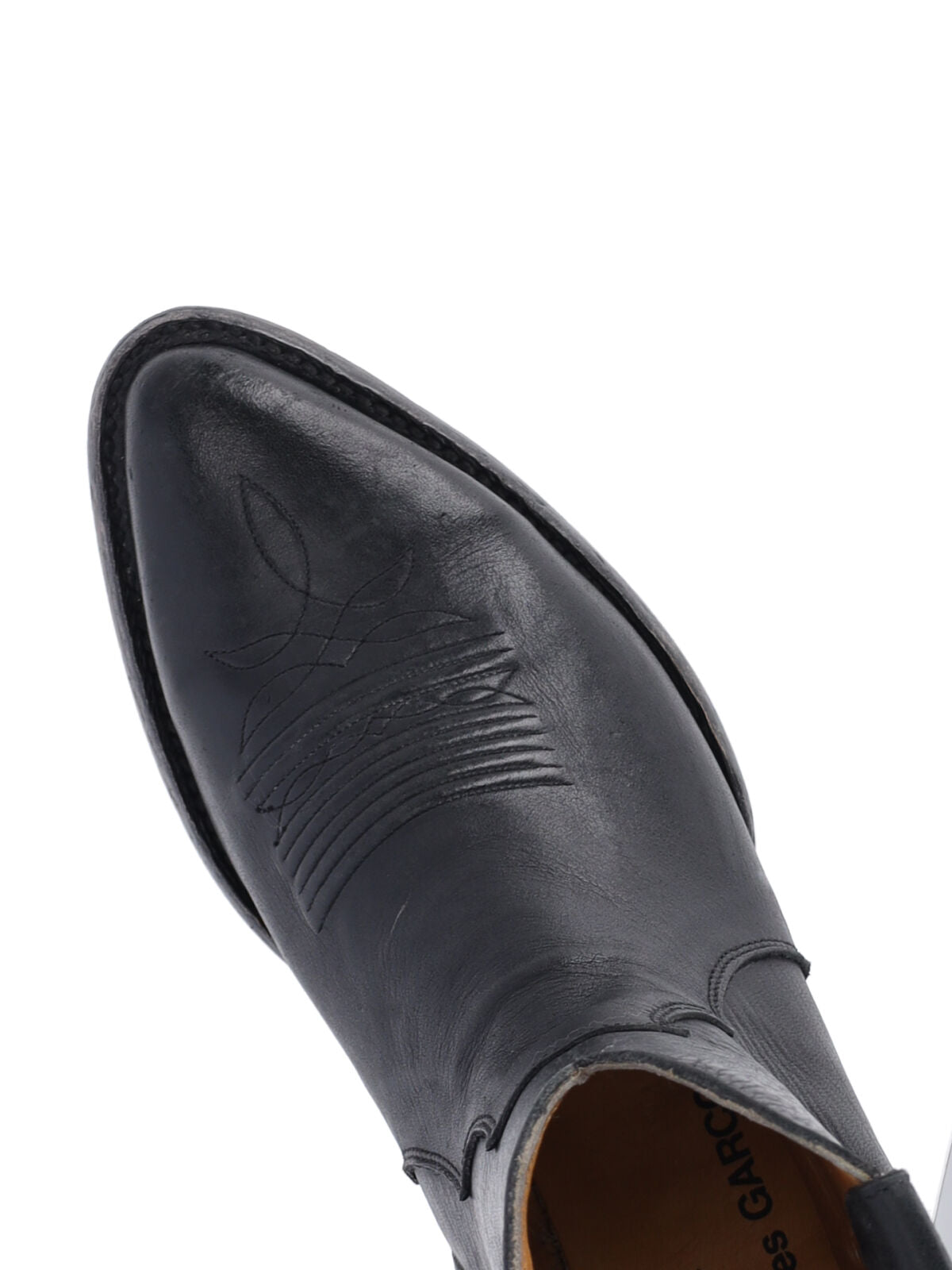 Comme des Garcons Boots Black Leather