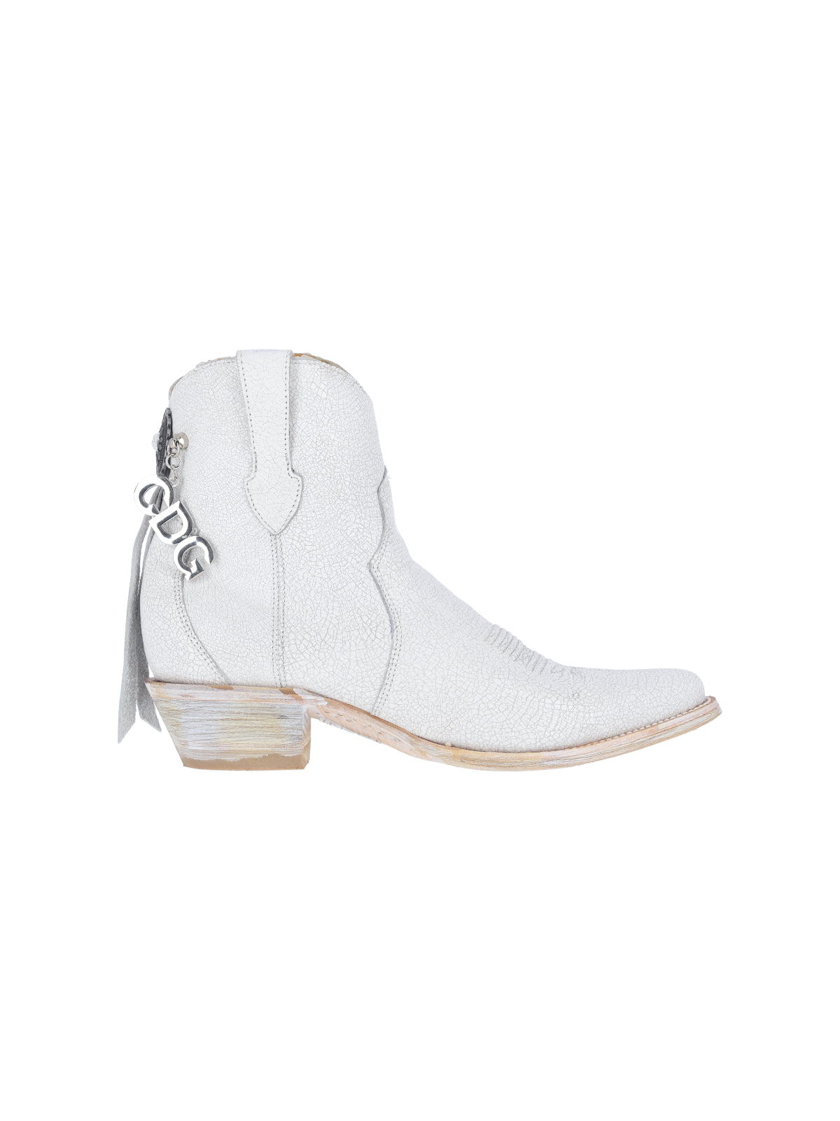 Comme des Garcons Boots White Leather