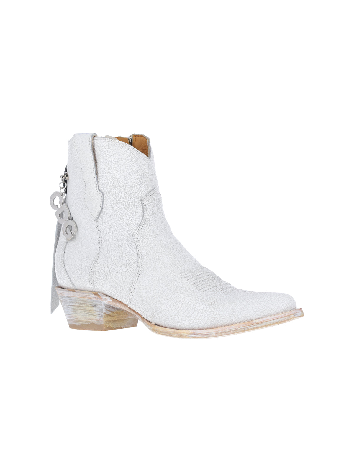 Comme des Garcons Boots White Leather