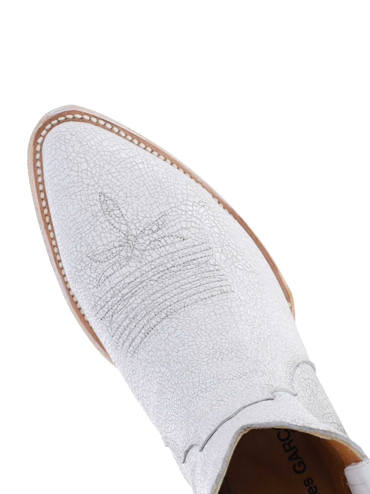 Comme des Garcons Boots White Leather
