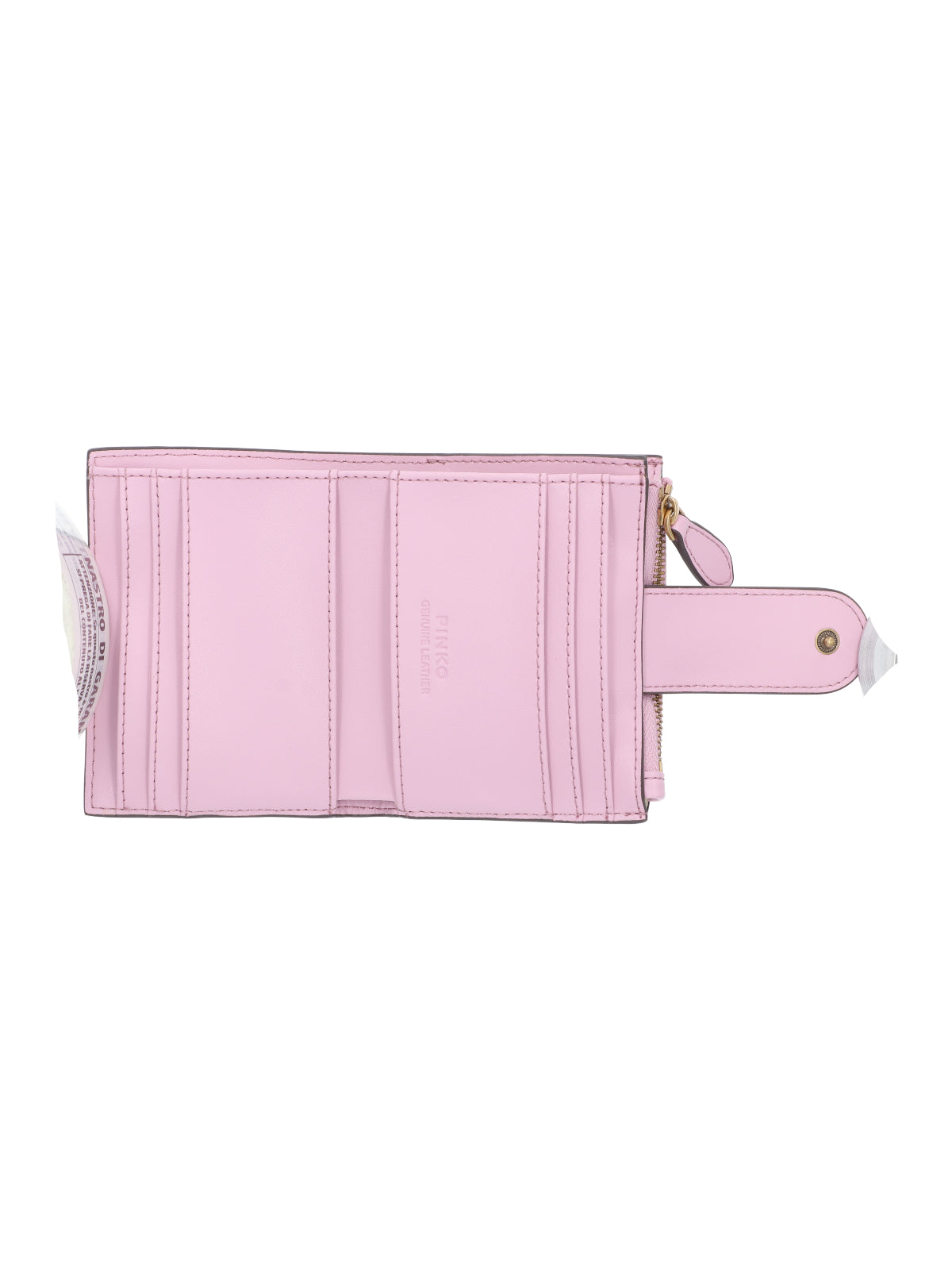 Pinko Wallets Pink Calf Leather