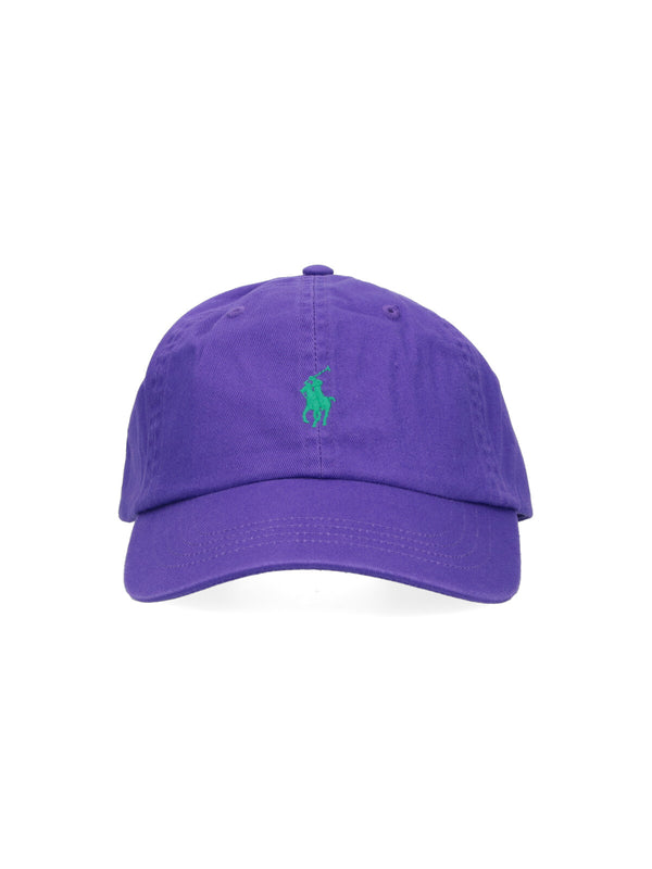 Polo Ralph Lauren 710 100% Cotton baseball cap in purple