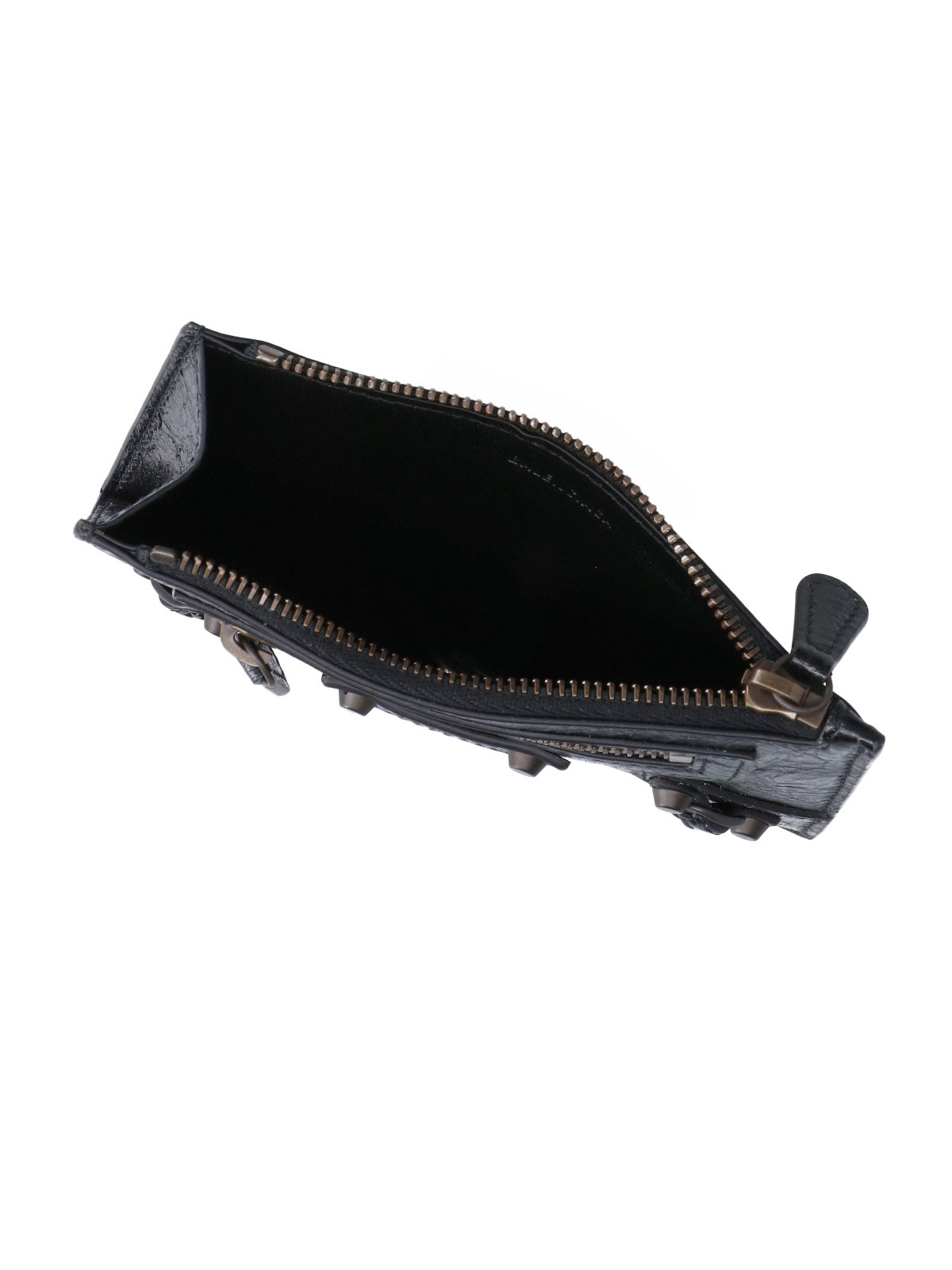 Balenciaga Wallets Black Lamb Leather