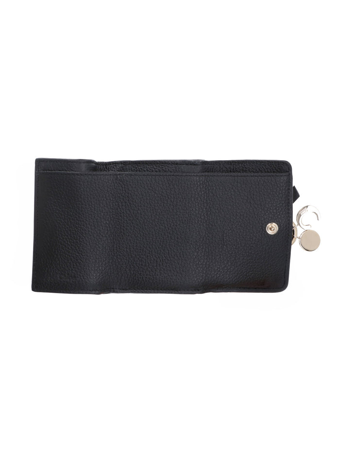 Chloè Wallets Black Calf Leather
