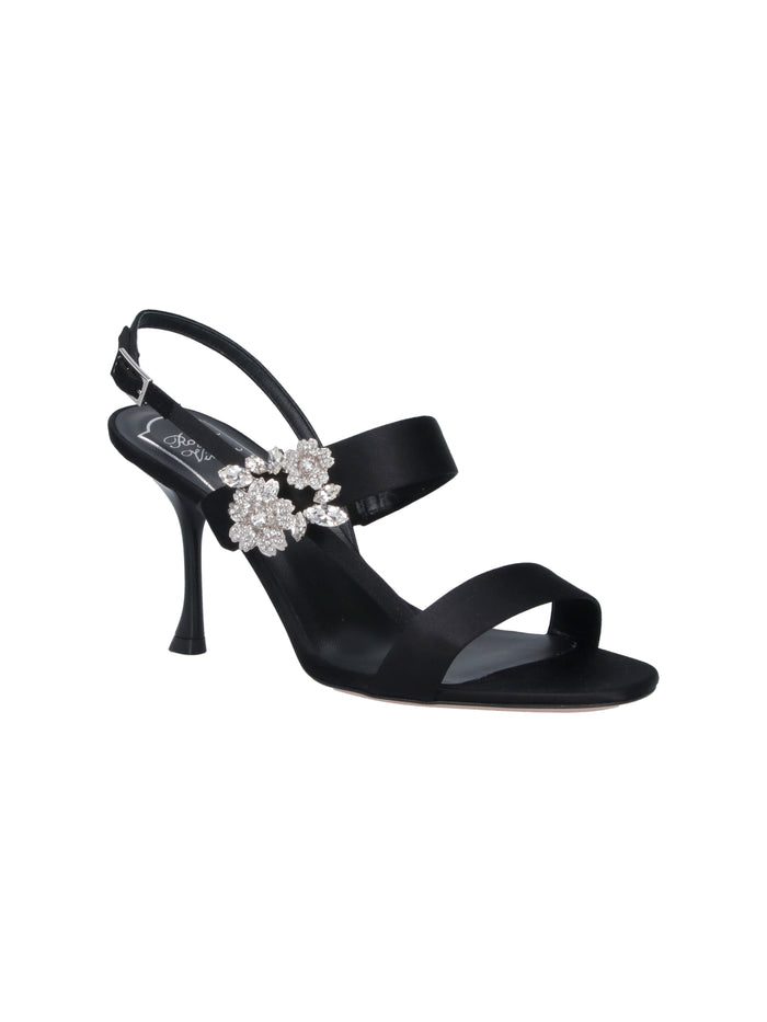 Roger Vivier With Heel Black Outer: Viscose