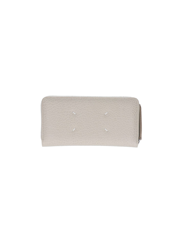 Maison Margiela Wallets Grey Bovine Leather