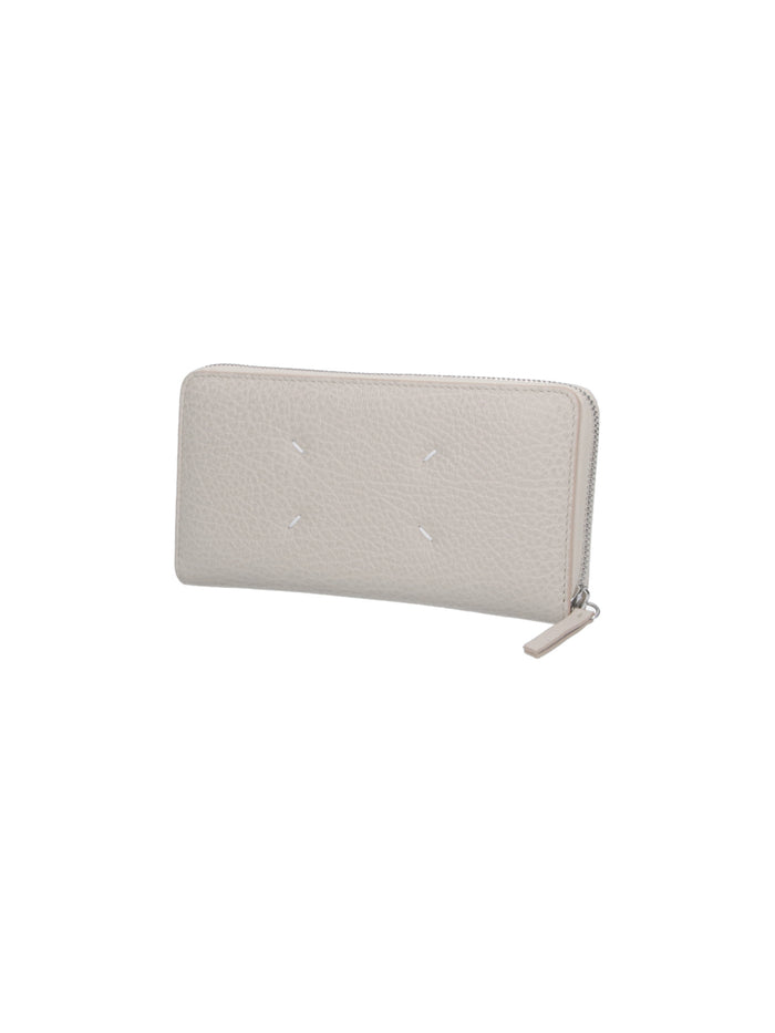 Maison Margiela Wallets Grey Bovine Leather