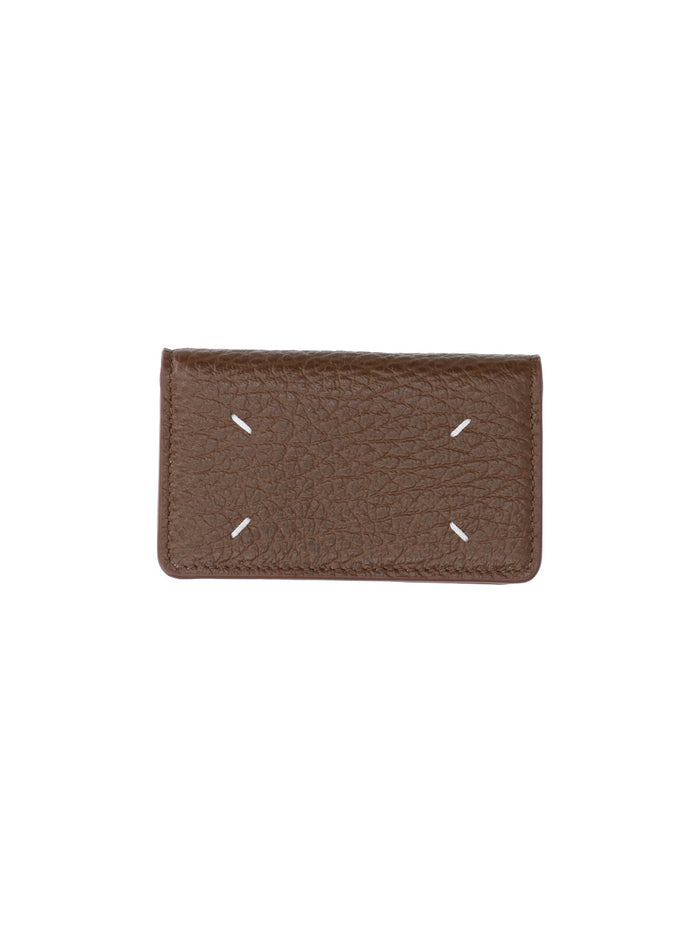 Maison Margiela Wallets Brown Bovine Leather