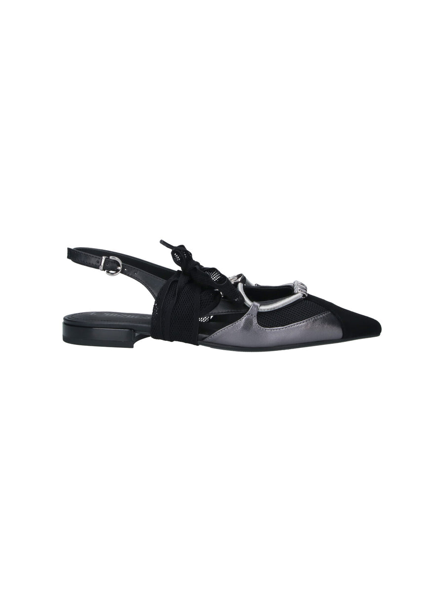 Pinko Upper: 42% Goat Leather flat in black