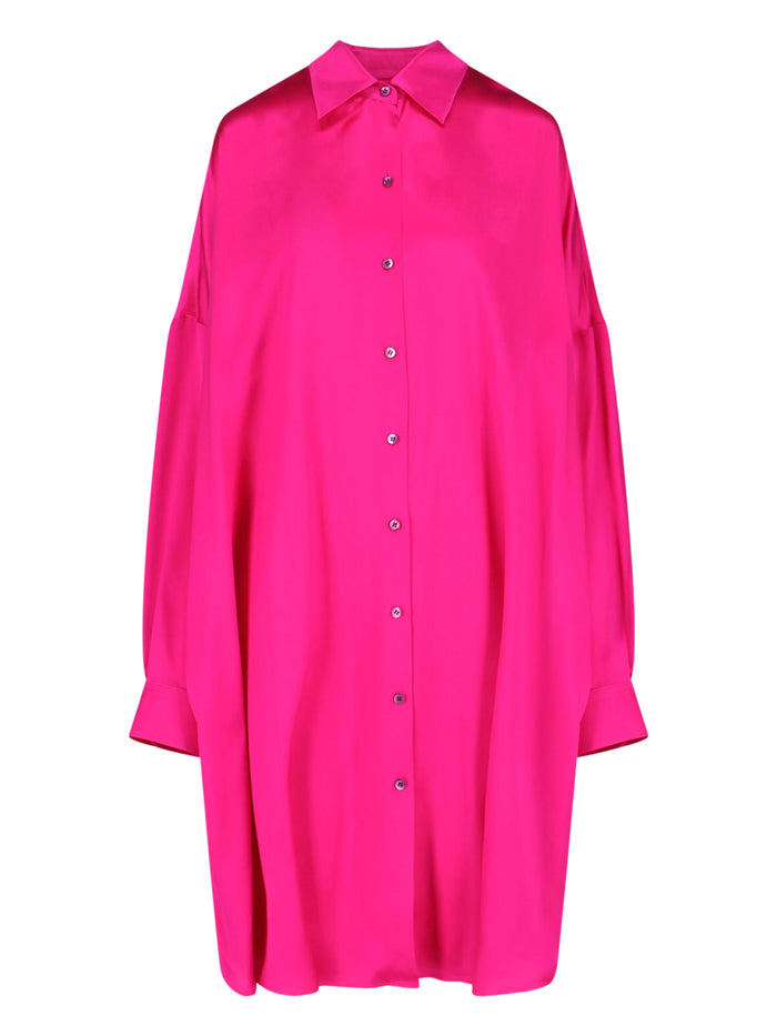Dries Van Noten Dresses Pink Silk