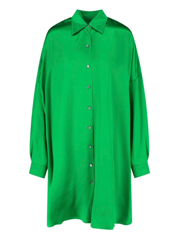 Dries Van Noten Dresses Green Silk