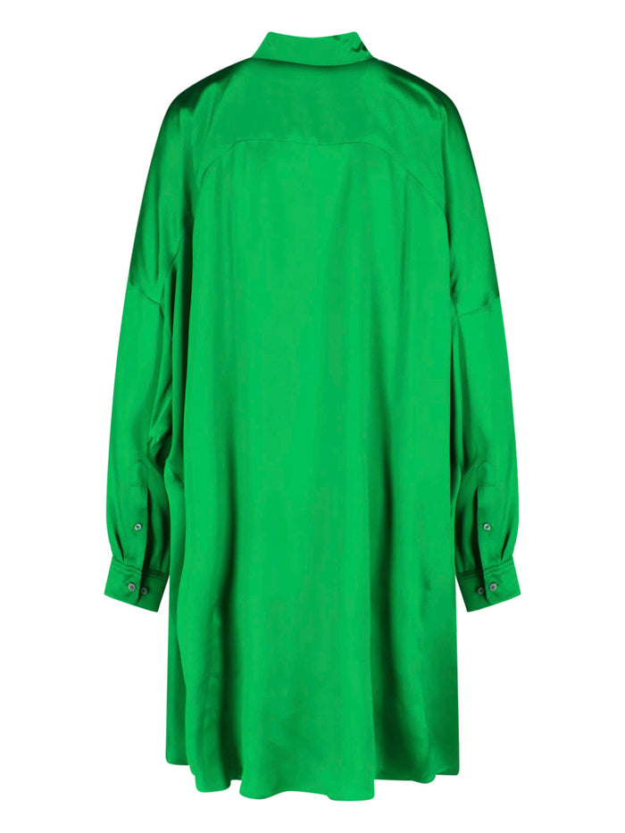 Dries Van Noten Dresses Green Silk