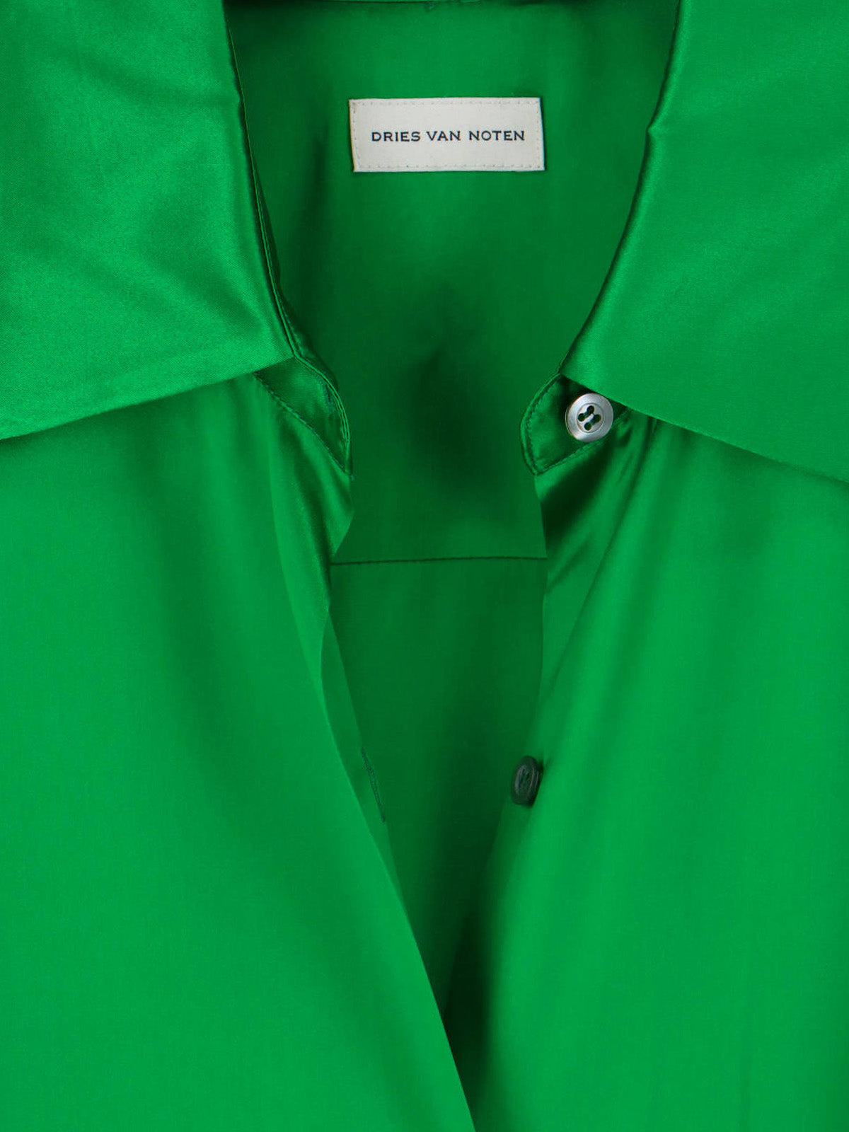Dries Van Noten Dresses Green Silk