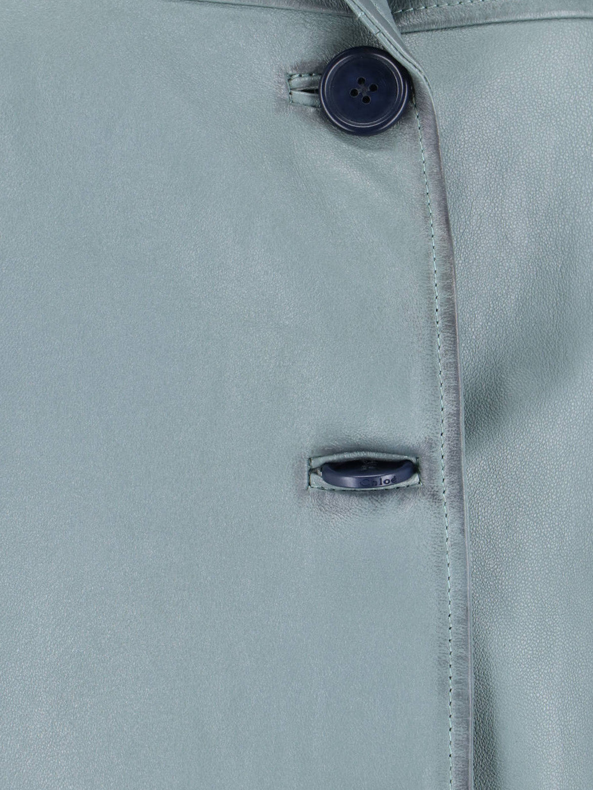 Chloè Jackets Grey Outer Shell: Lamb Leather