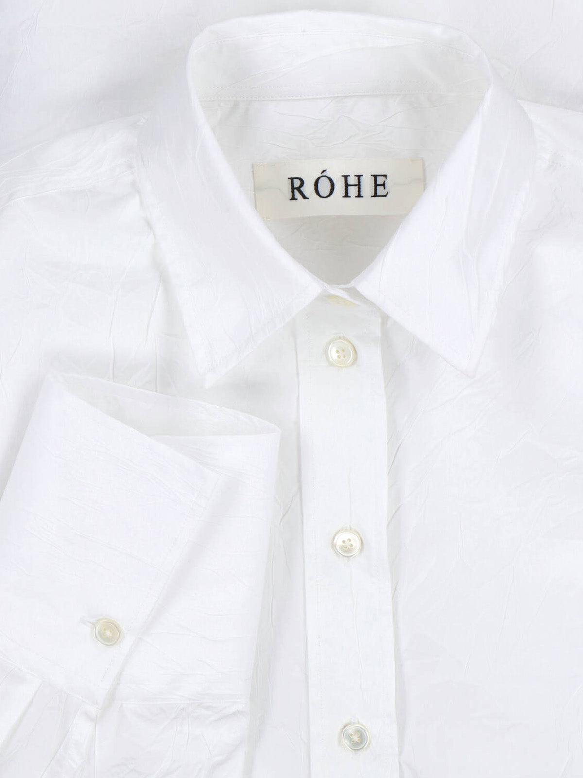 ROHE Shirts White Cotton