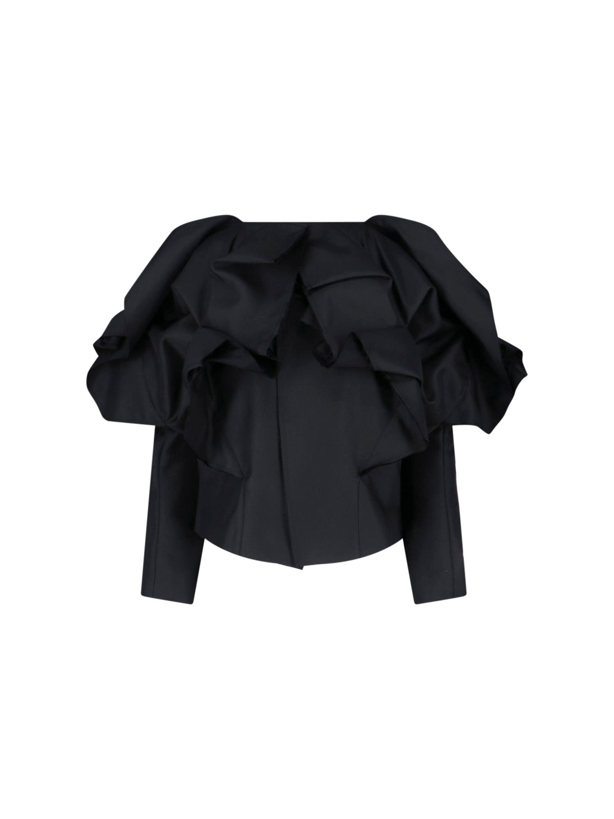 Comme des Garcons Jackets Black Polyester