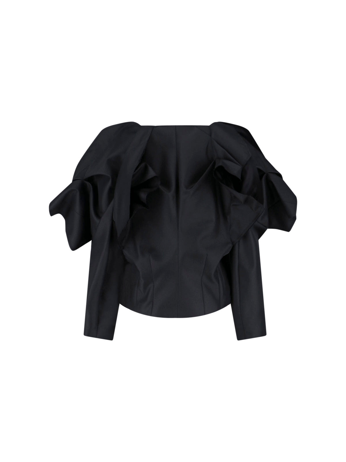 Comme des Garcons Jackets Black Polyester